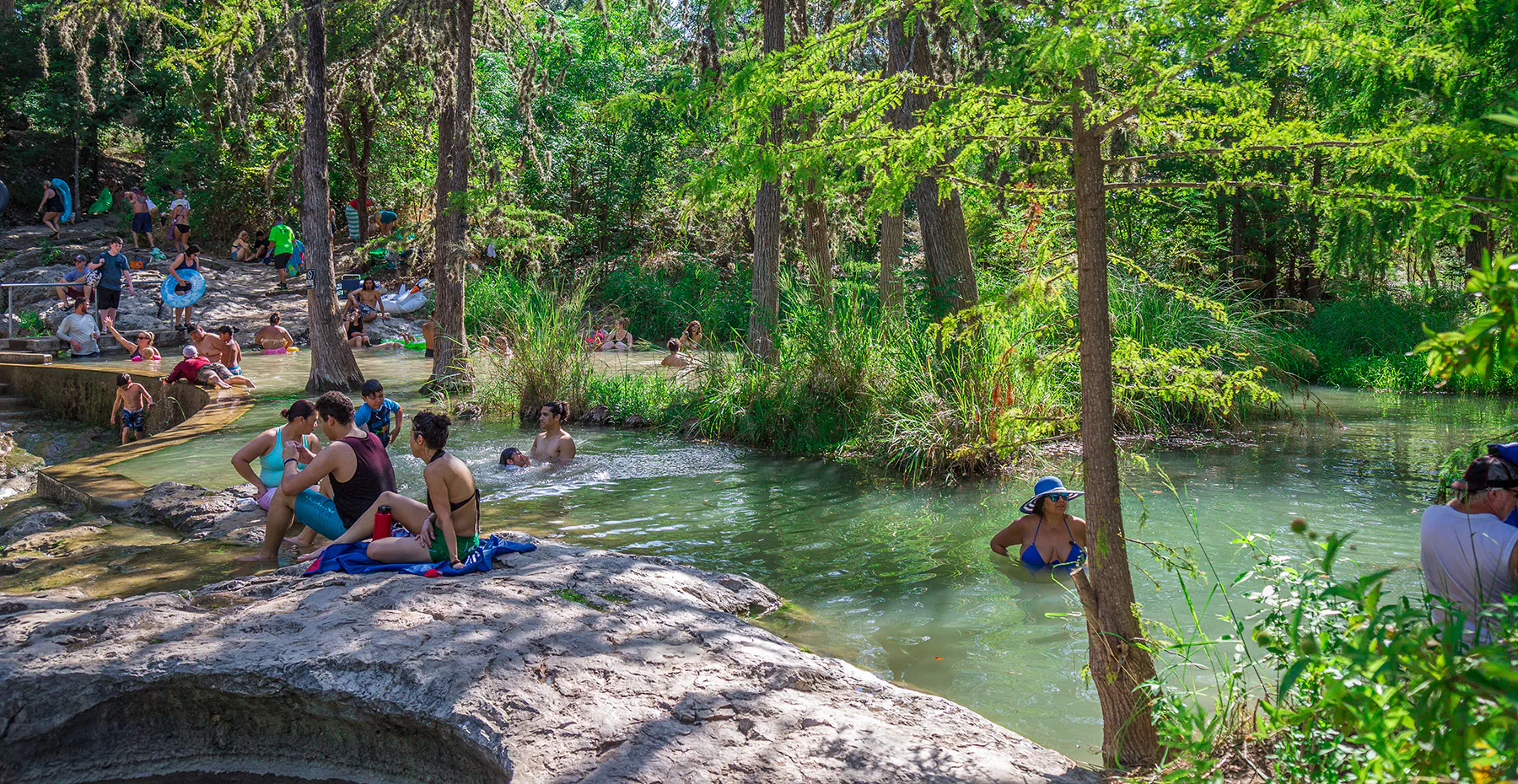 Splash Around—Krause Springs & Deep Eddy Pool